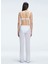 Normal Bel Standart Beyaz Kadın Pantolon Angelıque 2