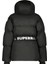 Siyah Kız Çocuk Kayak Montu R409-5204-AO-PUFF Girls Fleece Hood 3