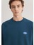 Mavi Logo Baskılı Mavi Sweatshirt 0S10335-70764 6