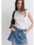 Tiera Classic Denim Puslu Indigo Mavi Jean Etek 1310654-89730 2