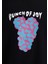 Punch Of Joy Baskılı Siyah Tişört 0612813-900 6