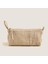 Şık ve Kullanışlı 12X20 cm Doğal Renkli Makyaj Çantası 2