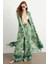 Kadın Yeşil Kaftan Takım Sİ159 5