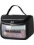 Siyah Seyahat Washbag, Makyaj ve Kişisel Bakım Ürünleri Taşıma Çantası 4