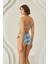Renkli Mixed Hafif Destekli Tek Üst Bikini 1