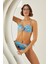 Renkli Mixed Hafif Destekli Tek Üst Bikini 2