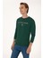 Erkek Koyu Yeşil Sweatshirt 50313743-VR079 3