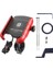 USB Şarj Cihazı Hand Aynası Mobil Telefon Tutucu Motosiklet Moto Motor Kırmızı Qc3.0 Şarj Cihazı (Yurt Dışından) 1