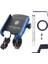 USB Şarj Cihazı Tolger Aynalı Mobil Telefon Tutucu Motosiklet Moto Motor Mavi Qc3.0 Şarj Cihazı (Yurt Dışından) 1