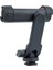 360 ° Döndürülebilir Telefon Tripod Montajlı Çift Soğuk Ayakkabı Evrensel Cep Telefon Tutucu Dikey Kol Ayarlanabilir Telefon StandkolorSiyah (Yurt Dışından) 1