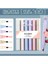 6 Adet li Vurgulayıcılar Kalem Seti Çift Kafa Işaretleri Kawaii Pastel Kalem Çocuklar Için Kırtasiye Estetik Ofis Okul Malzemeleri (Yurt Dışından) 1