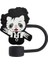 1-18PCS Hello Kitty Miniso Araba Termos Kupası 3040OZ CUP1MM Saman Toppers Yeniden Kullanılabilir Toz Geçirmez Saman Kapağı 3 (Yurt Dışından) 1