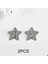 2/3/4pcs Metal Moon Star Star Telefon Tahkisi Kendi Kendine Yapışkan Cep Telefonu Çanta Yüzüğü Kalp Telefon Kılıfı Dly Decorativecolor2pcs Yin Star (Yurt Dışından) 1