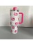 40OZ Sanrio Hello Kitty Paslanmaz Çelik Yalıtımlı Kupa Saplı Saman Kurı Büyük Kapasiteli Termos Içecekler Kok Kahve KupaC (Yurt Dışından) 1
