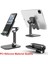 Üç Bölüm Katlanabilir Masa Cep Telefonu Tutucu iPhone Için iPad Tablet Esnek Ayarlanabilir Tembel Telefon Tutucusu Abs MalzemeBeyaz (Yurt Dışından) 1