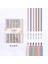 6pcs/set Vurgulayıcı Kalem Kawaii Çift Kafa Şeker Işaretleri Hızlı Kuru Resaltadores Pastel Okul Kırtasiye MalzemeleriModel 1 Tatlı Set (Yurt Dışından) 1