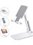 Masa Cep Telefonu Tutucu Iphone iPad Için Stand Standı Xiaomi Huawei Metal Masaüstü Tablet Tutucu Tablo Hücre Katlanabilir Genişlet DestekcolorT9-2 Siyah (Yurt Dışından) 1
