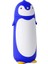 Penguen Paslanmaz Çelik Vakum Termos Seyahat Kupa Çay Su Şişesi Kahve Şişesi Çocuklar Için Öğrenci Öğrenci 9.5oz Siyah KapasitePaslanmaz ÇelikMavi (Yurt Dışından) 1