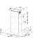FGL 915 I BK XS.900 Ankastre Davlumbaz, Inox, Ada Glass Linear Siyah Cam 2