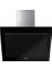 - DVT 68660 TBS BK - Duvar Tipi Davlumbaz - 698 m³/h - Inox/Siyah Cam - 60 cm - 112930039 1