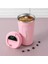 Termos Kahve Kupası 380/510ML 304 Paslanmaz Çelik Vakum Kupa Sıcaklık Ekran Şişesi Termal Tumbler Business Office Kahve Kupası Kapasite501-600MLPembe (Yurt Dışından) 1