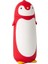 Penguen Paslanmaz Çelik Vakum Termos Seyahat Kupa Çay Su Şişesi Kahve Şişesi Çocuklar Için Öğrenci Öğrenci 9.5oz Kara KavramaPaslanmaz ÇelikKırmızı (Yurt Dışından) 1