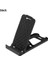 1pc 360 Rotasyon Telefon Tutucu Yüzük Katlanabilir Telefon Geri Stand Ultra Ince Çok Açılı Taşınabilir Masa Raf Metal Parmak KickstandcolorSiyah (Yurt Dışından) 1