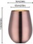 500ML Paslanmaz Çelik Tek Katman Titanyum Kaplama Şaraplı Şaraplar Bira Süt Kupası Içme Kupa Büyük Göbek Su Kupası Sarf Malzemeleri Gül Altın/kapasite401-500ML (Yurt Dışından) 1