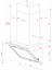 DLV 98660 ST Duvar Tipi Davlumbaz 725 m³/h Gri Cam 90 cm 112930033 5