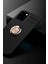 Newface iPhone 12 Kılıf Range Yüzüklü Silikon - Siyah-Gold 2