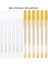 12/53 Pcs Jel Kalem Seti Altın/gümüş/beyaz Jel Kalem Beyaz Mürekkep Beyaz Kalem Çizimi, Eskiz, Illüstrasyon Deisgn 6 Beyaz-6gold Kalem (Yurt Dışından) 1