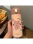 380ML Paslanmaz Çelik Termos Vakum Şişesi Sevimli Karikatür Termal Su Şişesi Kızlar Için Yalıtımlı Saman Kurı Tumbler Drinkwarecapacity380MLKupa Fırça (Yurt Dışından) 1