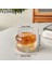 1/2pcs Şeffaf Cam Kupa Ins Coffee Kupa Isıya Dirençli Tumbler Içme Camları Kokteyl Beveragecolor Için Dalgalanma Su GözlükleriS2 650ML/KAPASITE401-500ML (Yurt Dışından) 1