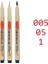 Sanat Manga Pen Pigment Astarı Mikron Kalem Işaretçisi Set Kanca Hattı Iğne Kalemi Çizim Yumuşak Fırça Kırtasiye Sanat Malzemeleri 005.05.1 (Yurt Dışından) 1