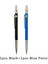 2.0mm Mekanik Kalem Seti 2b Sanat Eskiz Taslak Çizim Yazma Üretim Malzemeleri 1black ve 1blue Pen Için Siyah Kurşun Doldurma (Yurt Dışından) 1