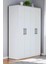 4 Kapılı Beyaz Gardrop Dolap T-900 4