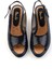 Lacivert Leather Kadın Sandalet K05582040507 2
