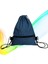 Katlanabilir Drawstring Sırt Çantası, Hafif, Basit ve Şık Spor Sırt Çantası, Unısexcolor: Siyah (Yurt Dışından) 1