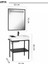 Arya Lavabo Dolabı 70 cm Siyah 3