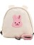 Tuval Bebek Sırt Çantaları Anaokulu Okul Çantası Ayı Tavşan Anti-Kayıp Çocuk Çantaları Kızlar Için Çocuk Çocukları Seyahat Için Sırt Çantaları: Pembe/boyut: S (17X6X15CM) (Yurt Dışından) 1