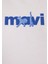 Mavi Kedi Baskılı Beyaz Tişört 1613287-620 7