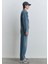 Ray Classic Denim Vintage İndigo Mavisi Jean Ceket 0110273-89412 6