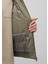 Dik Yaka Yeşil Bomber Ceket 0110465-85485 6