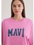 Mavi Logo Baskılı Pembe Tişört 1600843-71033 6