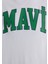 Mavi Logo Baskılı Beyaz Tişört 0611711-620 6