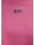 Mavi Logo Baskılı Pembe Crop Tişört 1611585-84670 6