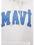 Mavi Logo Baskılı Kapüşonlu Beyaz Sweatshirt 1600361-81964 7
