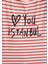 Love You Baskılı Çizgili Istanbul Tişört 167986-26829 7