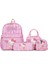 4pcs Kuromi Sırt Çantası, Kalem Kılıfı, Omuz Çantası, Cüzdan Seti, Hello Kitty Sanrio School Bag, Melody Rahat Açık Gündüz Rengi: Hello Kitty-D (Yurt Dışından) 1