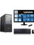 Thinkcentre Neo 50T Gen5 Intel Core I7 14700 64GB Ddr5 256GB SSD 21.5 Inç Monitör Windows 11 Pro Intel UHD 770 Masaüstü Bilgisayar 2112UAS0GL00P21 + Zetta Flash Bellek 1